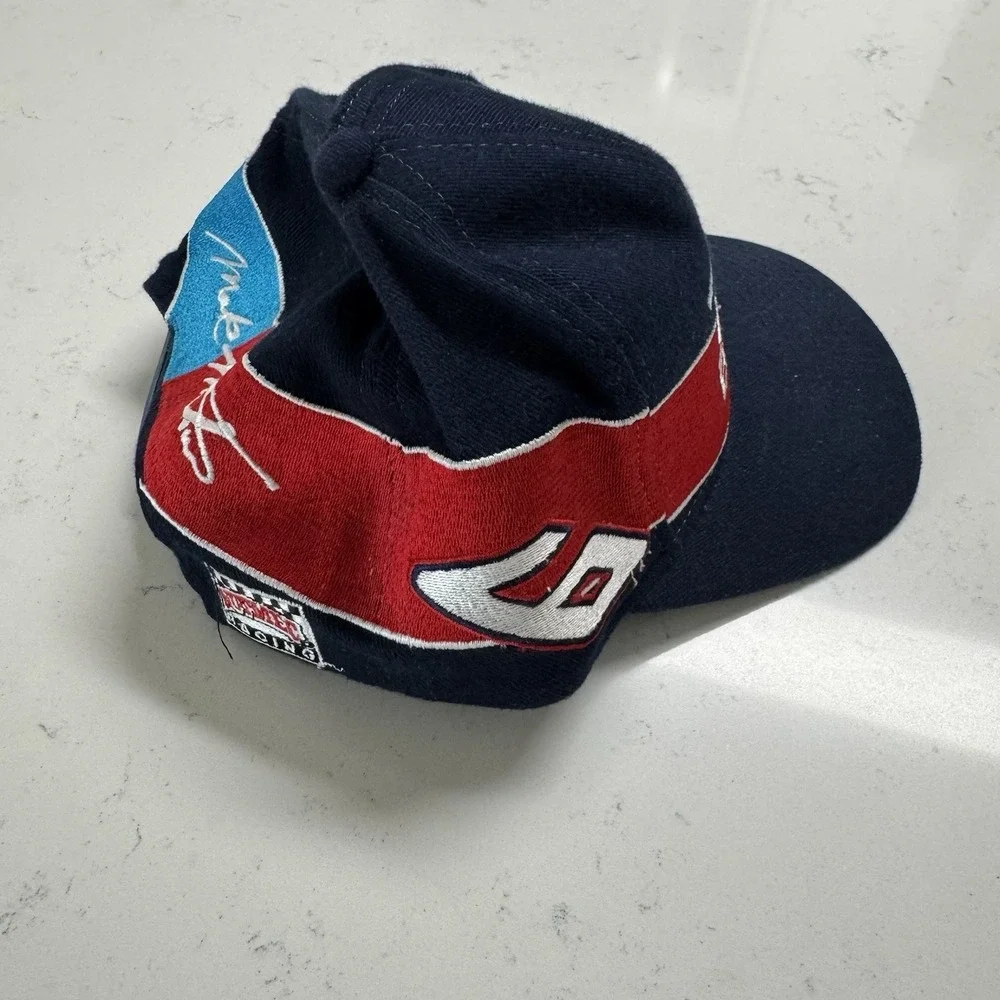 Vintage #6 Mark Martin Valvoline NASCAR Racing‎ Nutmeg Snapback Hat Cap